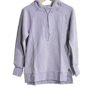 Womans Goodthreads‎ Oversized Purple Hoodie Size XS Lavender NEW